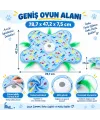 Hareketli İnteraktif Kedi Oyun Matı - USB Şarjlı - 3 Oyun Modu