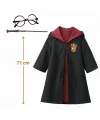 Harry Potter Çocuk Bebek Kostüm Seti – Asa Gözlük Pelerin 71 cm (2-4 Yaş)