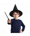 Harry Potter Tarzı Çocuk Seti (Siyah Keçe Şapka, Asa, Gözlük)
