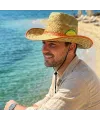 Hasır   Erkek   Foter   Kovboy Şapka   Pls.bez Kenar - Kuşak