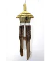Hasır Kuş Yuvalı Bambu Çan 50 cm