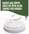 Hassas Kesim İçin Kavisli Yüz Bakım Makası