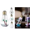 Hava Nemlendirici Ampul Görünümlü Hazneli Buhar Makinesi 400 Ml.