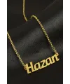 Hazan isimli kolye (Kişiye Özel)