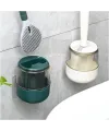 Hazneli Silikon Tuvalet Temizleme Fırçası