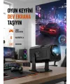 Hcs350pro Android 11 İşletim Sistemli Mini Projektör Yeni Nesil