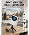 Hd Ayaklı Portatif Projeksiyon Cihazı Bluetooth Wifi Akıllı Android İşlemcili