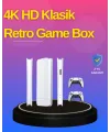 Hdmı Çıkışlı Kablosuz 2 Kollu 4k Retro Oyun Kutusu