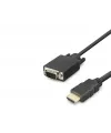 Hdmi To Vga Görüntü Kablosu 1080P 1.8 M - Siyah HDX7872