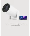 Hdmı Ve Usb Girişli Uzun Ömürlü Ampullü Projeksiyon