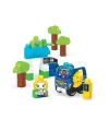 HDX90 MEGA BLOKS® Doğa Dostu Otobüs Seti 36 parça +1 yaş