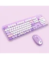 Hello Bear Mor Klavye Mouse Set