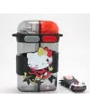 Hello Kitty Figürlü Çift Bölmeli Pipetli Suluk