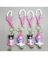 Hello Kitty Ve Arkadaşları Silikon Anahtarlık