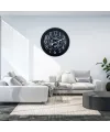 Heritage Black 60 Cm Çarklı Duvar Saati