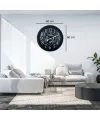 Heritage Black 60 Cm Çarklı Duvar Saati