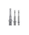 Hex Plus Lokma Adaptörü 3 Parça Set 1/4-3/8-1/2 MM DMX4712