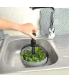 Hızlı Salata Kurutucu Süzgeç- Dönerli Süzgeç Dev Boy