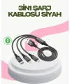 Hızlı Şarj Destekli Çoklu Şarj Kablosu – Seyahat Ve Günlük Kullanım