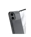 Honor 400 Kılıf Auto Focus Karbon Kapak - Gri