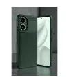 Honor 400 Kılıf Auto Focus Karbon Kapak - Koyu Yeşil