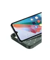 Honor Magic 7 Lite Kılıf Auto Focus Karbon Kapak - Koyu Yeşil