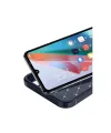Honor Magic 7 Lite Kılıf Auto Focus Karbon Kapak - Lacivert