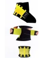 Hot Belt Termal Sauna Kemer Unisex Terletme Korsesi (sarısiyah)