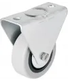 Hts 106 - 50 mm Sabit Kapaklı Gri PVC Teker