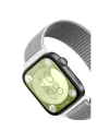 Huawei Fit 4 Hasırlı Cırtcırtlı Kordon (saat Değildir) - Beyaz