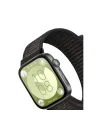 Huawei Fit 4 Hasırlı Cırtcırtlı Kordon (saat Değildir) - Siyah