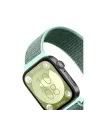 Huawei Fit 4 Hasırlı Cırtcırtlı Kordon (saat Değildir) - Turkuaz