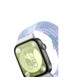 Huawei Fit 4 Star Kordon - Lila-Beyaz