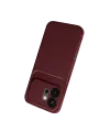 Huawei Honor 600 Auto Focus Karbon Kapak - Bordo