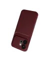 Huawei Honor 600 Auto Focus Karbon Kapak - Bordo
