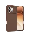 Huawei Honor 600 First Silikon - Kahverengi