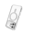 Huawei Honor 600 Joke Simli Magneticsafe Kılıf - Gümüş