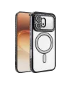 Huawei Honor 600 Joke Simli Magneticsafe Kılıf - Siyah
