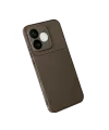 Huawei Honor 600 Lite Auto Focus Karbon Kapak - Kahverengi