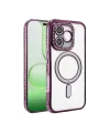 Huawei Honor 600 Lite Joke Simli Magneticsafe Kılıf - Derin Mor