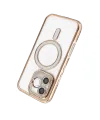 Huawei Honor 600 Lite Joke Simli Magneticsafe Kılıf - Gold