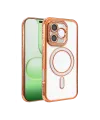 Huawei Honor 600 Lite Joke Simli Magneticsafe Kılıf - Turuncu