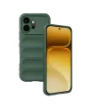 Huawei Honor 600 Optimum Silikon - Koyu Yeşil