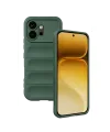 Huawei Honor 600 Optimum Silikon - Koyu Yeşil