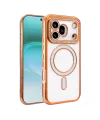 Huawei Honor 600 Pro Joke Simli Magneticsafe Kılıf - Turuncu