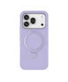 Huawei Honor 600 Pro Regal Magsafe Standlı Kapak - Lila