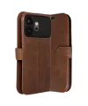 Huawei Honor 600 Trend S Plus Kapaklı Kılıf - Taba