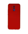 Huawei Mate 20 Lite Kılıf Nano İçi Kadife Silikon - Kırmızı