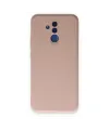 Huawei Mate 20 Lite Kılıf Nano İçi Kadife Silikon - Pudra