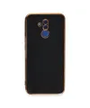 Huawei Mate 20 Lite Kılıf Volet Silikon - Siyah